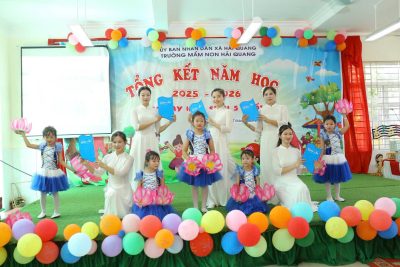 TRƯỜNG MẦM NON HẢI QUANG LONG TRỌNG TỔ CHỨC  LỄ TỔNG KẾT NĂM HỌC 2025-2026 VÀ CHIA TAY HỌC SINH 5 TUỔI